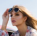 Buy Online Unique, Stylish and Premium Quality Bamboo Aviator Sunglasses In Australia - Martzi Eyewear